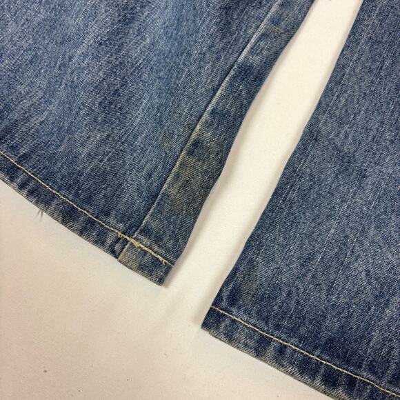 Marithe Francois Girbaud MFG Baggy Jeans Fade 34x32 Skater Y2K - Picture 14 of 16